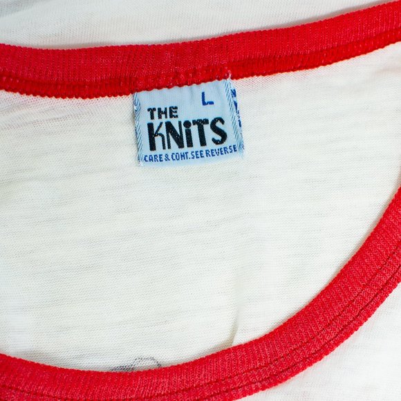 Vintage 1970's Custom Service Tank top Size L - Picture 7 of 8